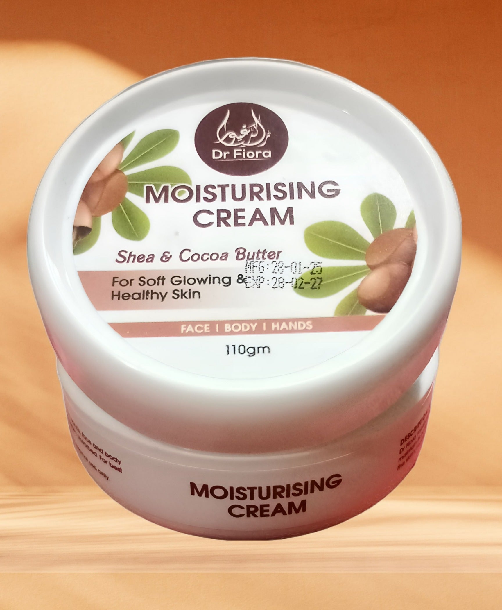 Dr Fiora Moisturizing Cream With Shea & Cocoa Butter 110g