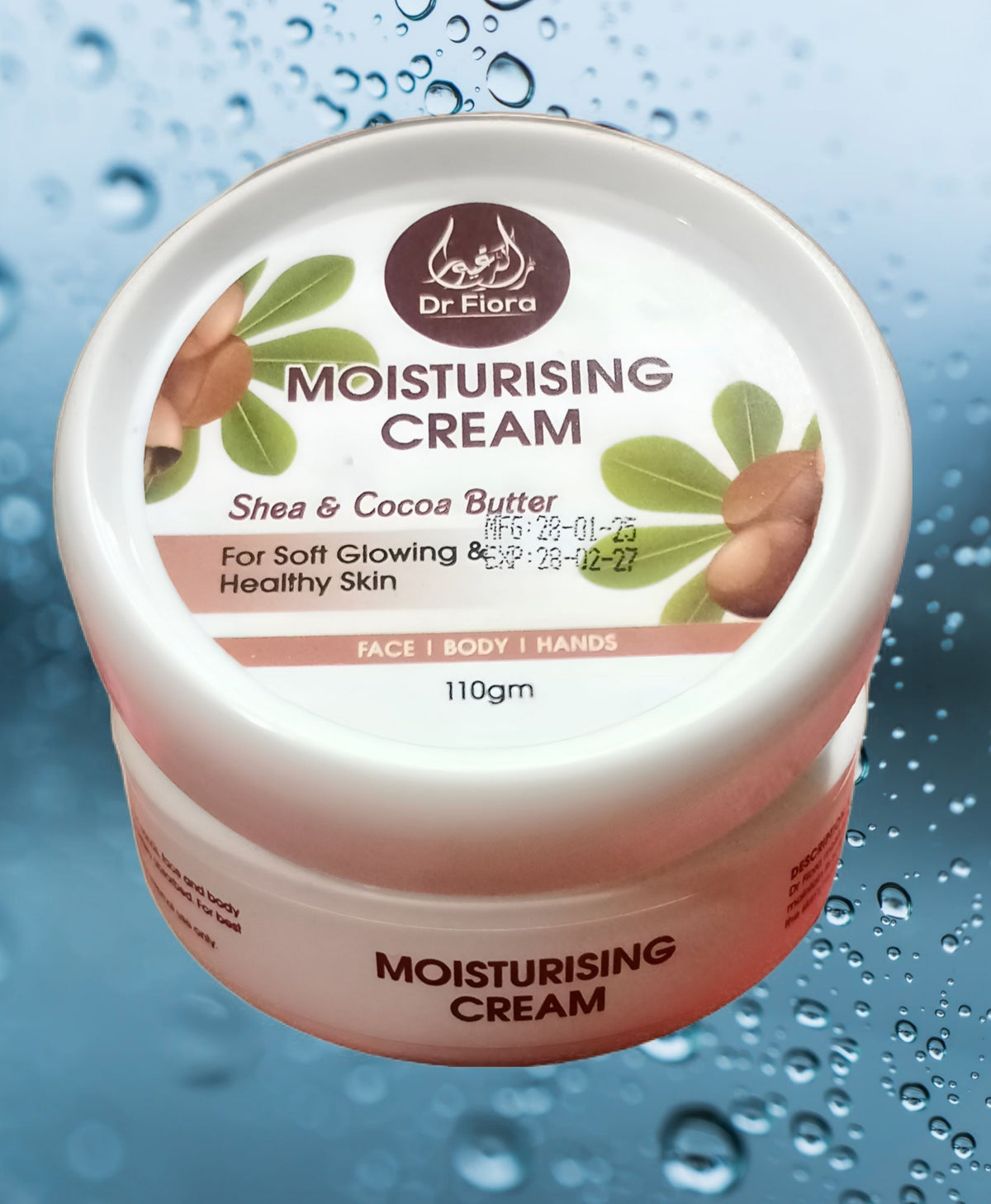 Dr Fiora Moisturizing Cream With Shea & Cocoa Butter 110g
